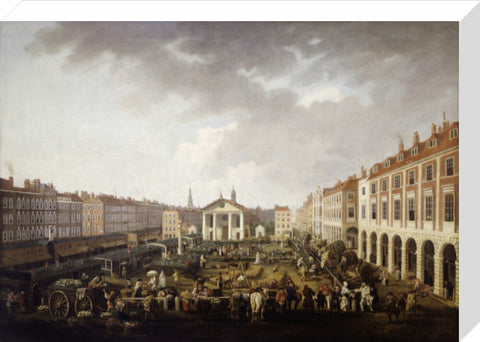 Covent Garden Piazza and Market 18th century