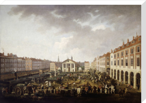 Covent Garden Piazza and Market 18th century