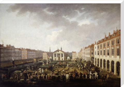 Covent Garden Piazza and Market 18th century