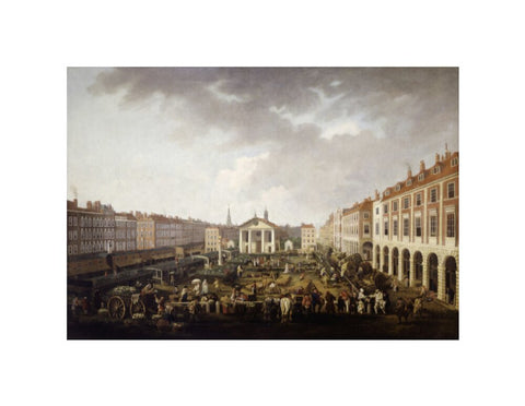 Covent Garden Piazza and Market 18th century