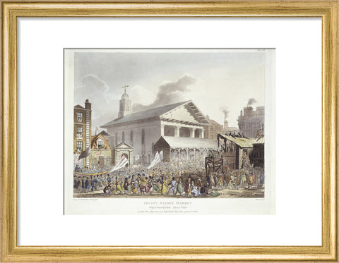Covent Garden Market Westminster Election 1803