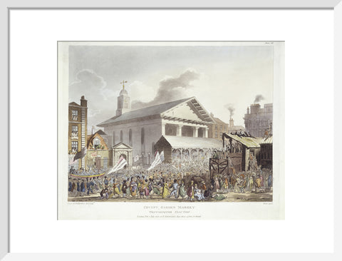 Covent Garden Market Westminster Election 1803