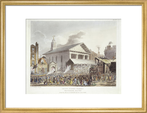 Covent Garden Market Westminster Election 1803