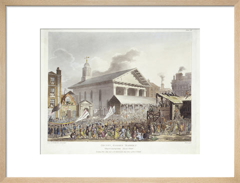 Covent Garden Market Westminster Election 1803