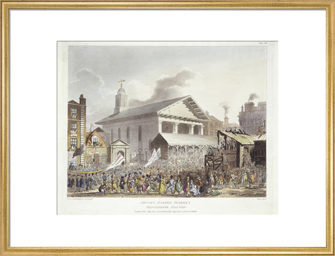 Covent Garden Market Westminster Election 1803