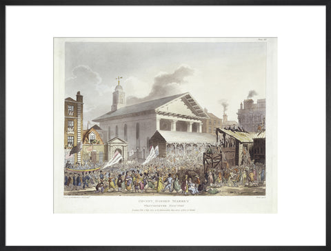 Covent Garden Market Westminster Election 1803