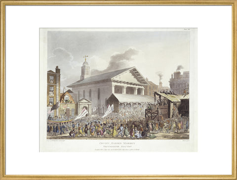 Covent Garden Market Westminster Election 1803