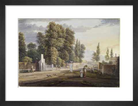 Bayswater Turnpike Kensington 18th century