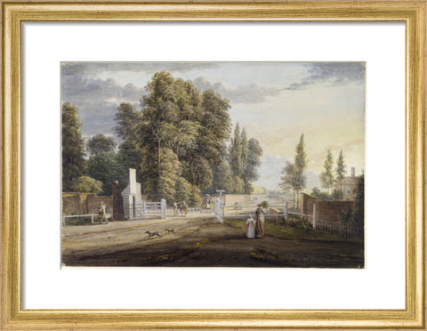 Bayswater Turnpike Kensington 18th century