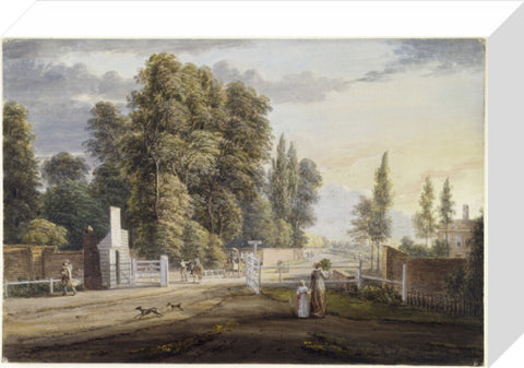 Bayswater Turnpike Kensington 18th century