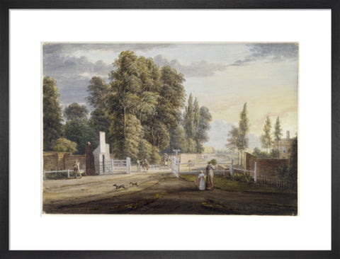 Bayswater Turnpike Kensington 18th century