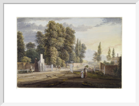 Bayswater Turnpike Kensington 18th century