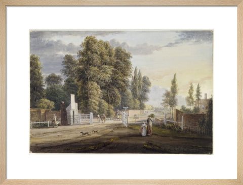 Bayswater Turnpike Kensington 18th century