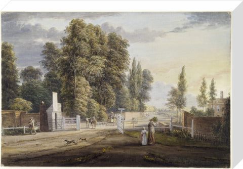 Bayswater Turnpike Kensington 18th century