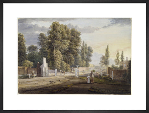 Bayswater Turnpike Kensington 18th century