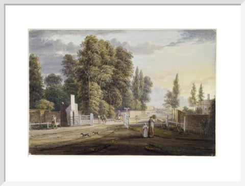 Bayswater Turnpike Kensington 18th century