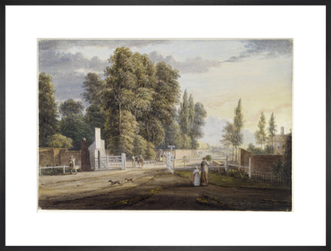 Bayswater Turnpike Kensington 18th century