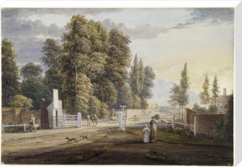 Bayswater Turnpike Kensington 18th century