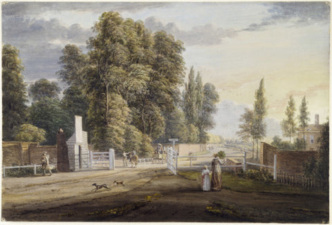 Bayswater Turnpike Kensington 18th century