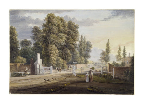 Bayswater Turnpike Kensington 18th century