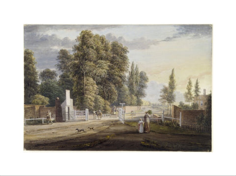 Bayswater Turnpike Kensington 18th century