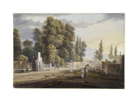 Bayswater Turnpike Kensington 18th century