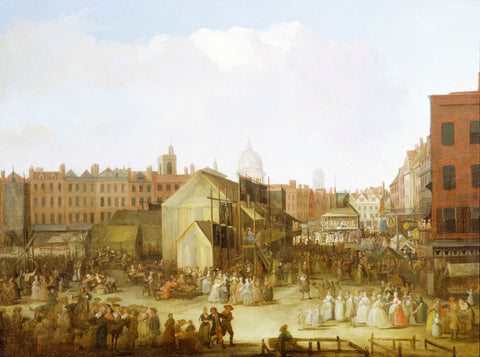 St Bartholomew's Fair Smithfield 18th century