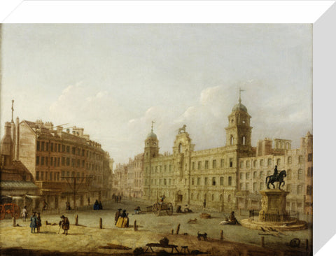 Charing Cross and Northumberland House from Spring Gardens 18th century