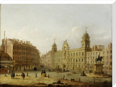 Charing Cross and Northumberland House from Spring Gardens 18th century