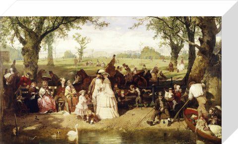 A Summer Day in Hyde Park 1858