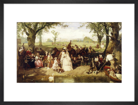 A Summer Day in Hyde Park 1858