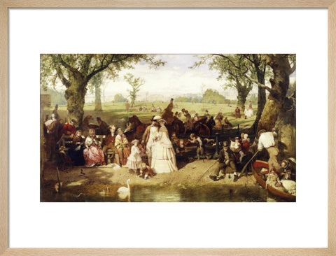 A Summer Day in Hyde Park 1858