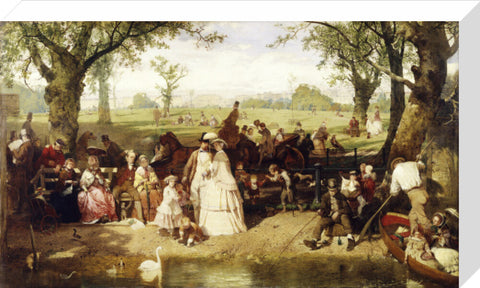 A Summer Day in Hyde Park 1858