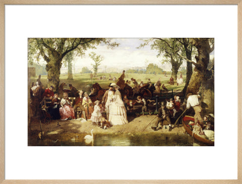 A Summer Day in Hyde Park 1858