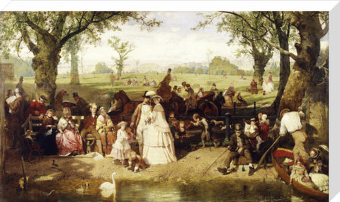 A Summer Day in Hyde Park 1858