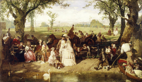 A Summer Day in Hyde Park 1858