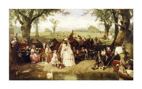 A Summer Day in Hyde Park 1858