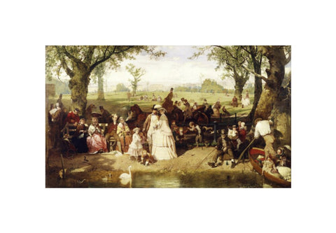 A Summer Day in Hyde Park 1858