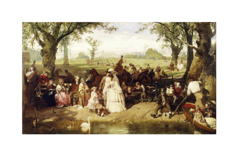 A Summer Day in Hyde Park 1858