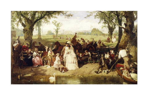 A Summer Day in Hyde Park 1858