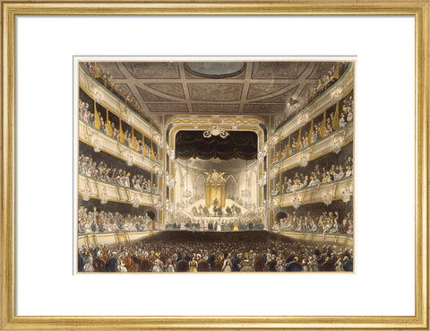 Covent Garden Theatre 1808