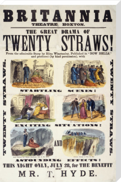 Twenty Straws! 19th century