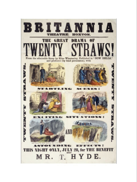 Twenty Straws! 19th century