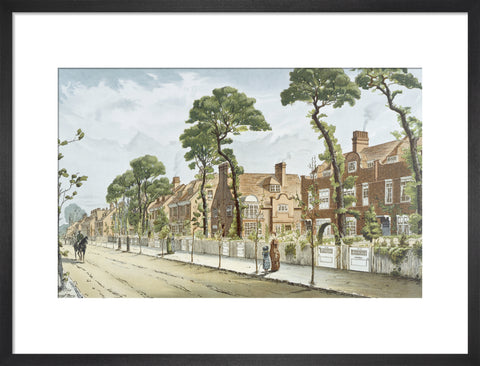Bath Road Looking East 1882 (Art print, Medium, Black)