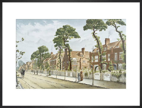 Bath Road Looking East 1882 (Art print, Extra large, Black)