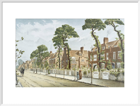 Bath Road Looking East 1882 (Art print, Extra large, White)