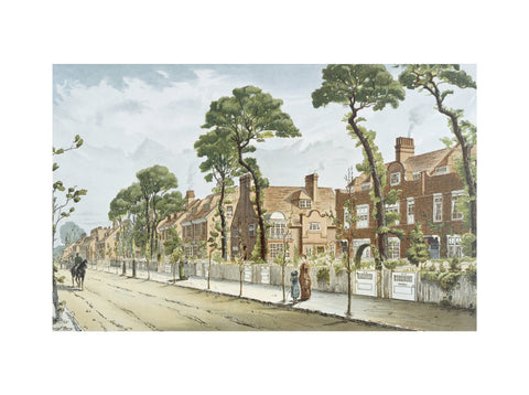 Bath Road Looking East 1882 (Art print, Medium, unframed)