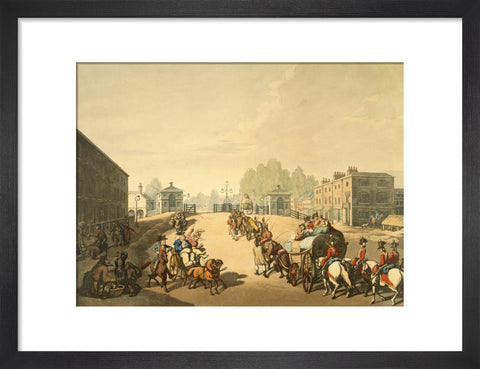 Entrance from Mile End or Whitechapel Turnpike 1798