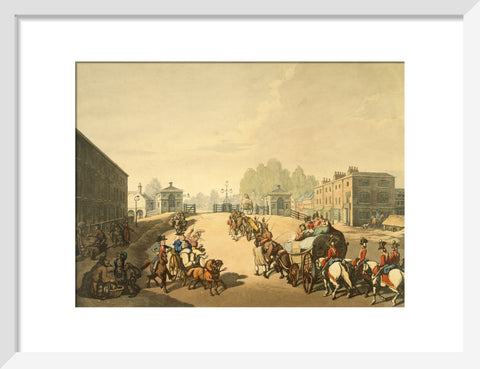 Entrance from Mile End or Whitechapel Turnpike 1798