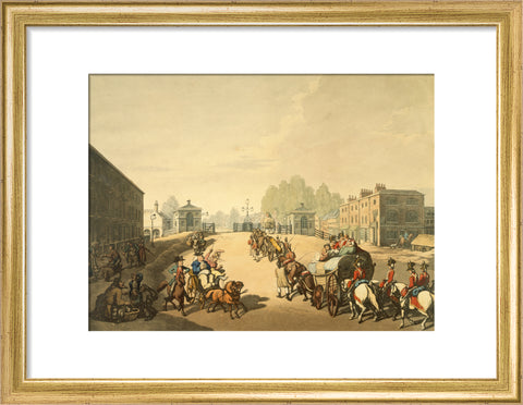 Entrance from Mile End or Whitechapel Turnpike 1798